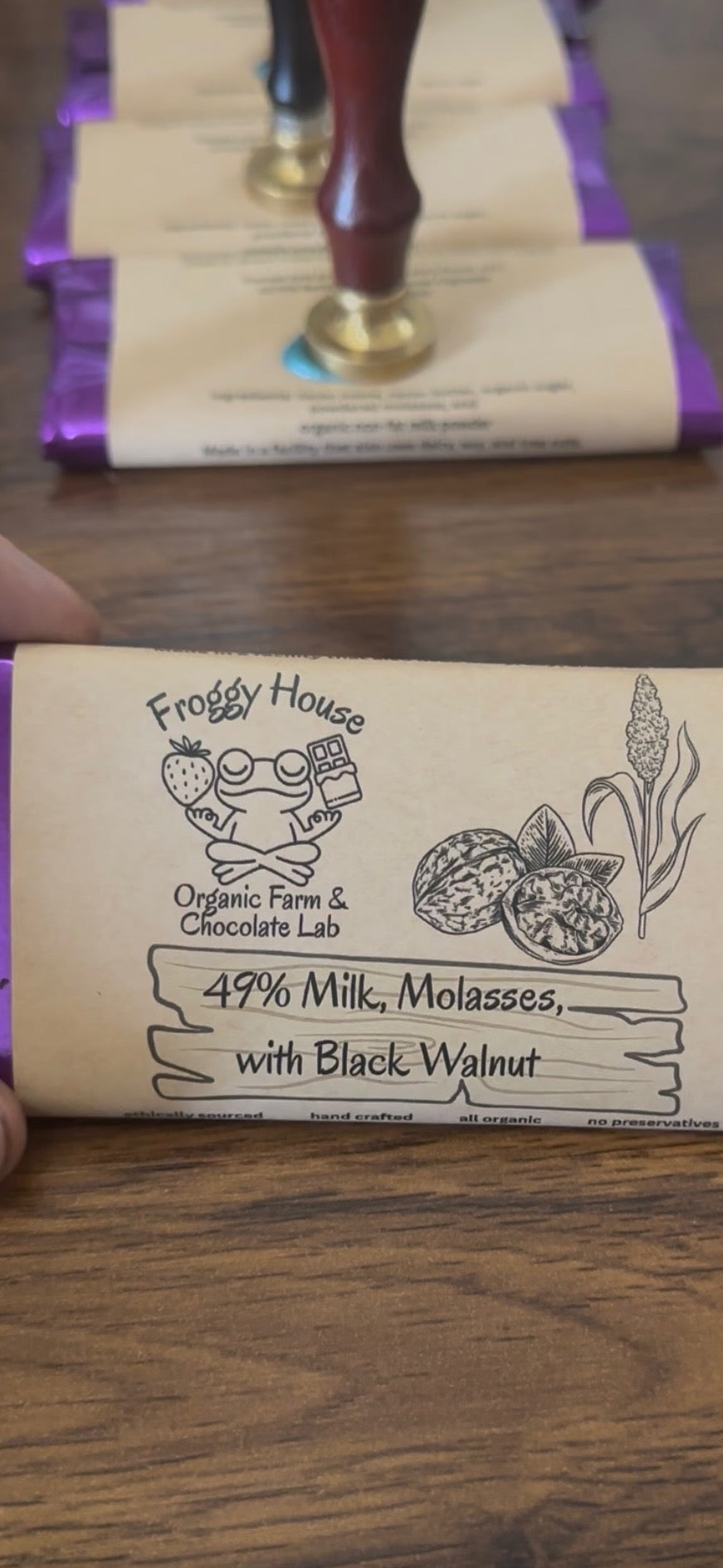49% Milk, Molasses and Black Walnut