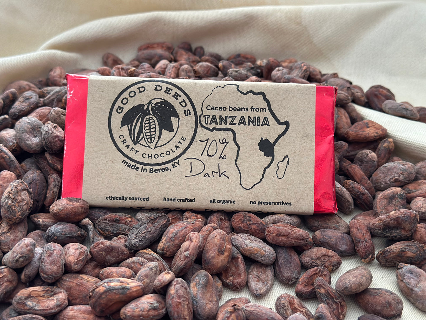 70% Dark Chocolate from Tanzania