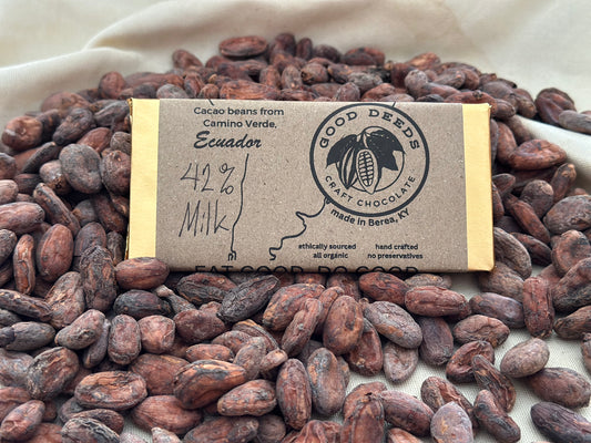 42% Milk Chocolate from Ecuador