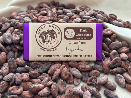 LIMITED EDITION: 76% Dark Chocolate from Uganda