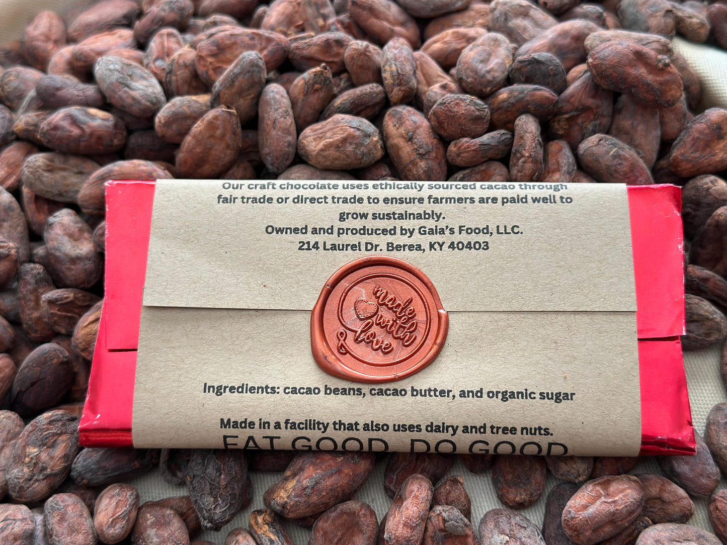 70% Dark Chocolate from Tanzania